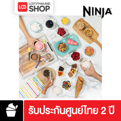 Ninja Creami Scoop & Swirl รุ่น NC701TH | เครื่องทำไอศกรีมและซอฟท์เสิร์ฟ รับประกันศูนย์ไทย