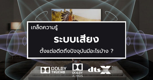 ระบบเสียงโฮมเธียเตอร์ที่นิยมใช้ตั้งแต่อดีตจนถึงปัจจุบันมีอะไรบ้าง ? ฉบับมือใหม่ เข้าใจง่าย