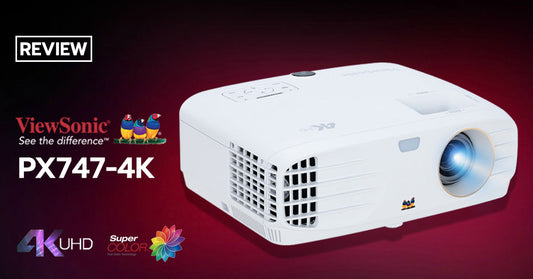 รีวิว ViewSonic PX747-4K โปรเจคเตอร์ 4K HDR คมกริบตั้งแต่กลาง ยันขอบ!