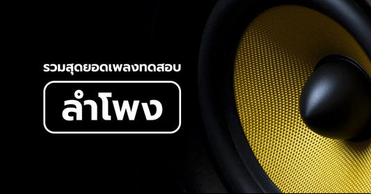 ห้ามพลาด !! รวมสุดยอดเพลงสำหรับทดสอบชุดเครื่องเสียงของคุณ