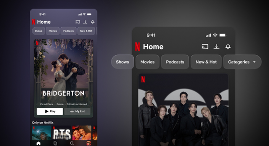 NETFLIX เปิดตัวประสบการณ์ใหม่บนมือถือ  คอลเลกชันคอนเทนต์ที่คัดสรรเฉพาะบุคคล