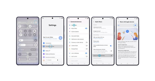สร้างมาตรฐานใหม่อีกครั้ง ซัมซุงอัปเดตความสามารถ Quick Share บน Galaxy S26 Series  ส่งรูปภาพและไฟล์ถึงอุปกรณ์ iOS ได้แล้วโดยไม่ต้องติดตั้งแอปเพิ่ม