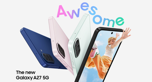 Samsung เปิดตัว Galaxy A27 5G ที่มาพร้อมความเร็วแรงของ Snapdragon® 6 Gen 3 ยกระดับประสบการณ์หน้าจอสมจริงและเต็มตา พร้อมอัปเกรดฟีเจอร์ Awesome Intelligence สู่ผู้ใช้งานมากขึ้น