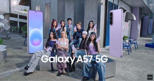 Samsung รวมตัว T-POP สุดฮอต เปิดเทรนด์ถ่ายรูปใหม่ ระยะ 0.6x ด้วย Galaxy A57 5G GeminiFourth ร่วมเฟรม กับ 4EVE ถ่ายวิดีโอมุมกว้าง เก็บครบไม่หลุดเฟรม