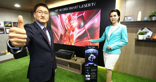ไฮเซ่นส์ ส่งทีวีรุ่นเรือธง 4K UHD Smart Laser TV 100 นิ้ว เอาใจคนรักจอยักษ์ พร้อมซีรีส์ใหม่รับกระแสบอลโลก เดินหน้าลุยตลาดไทยต่อเนื่อง