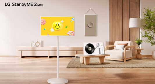 LG ตอกย้ำผู้นำนวัตกรรมจอไลฟ์สไตล์ เปิดตัว ‘LG StanbyME 2 Max’  จอไลฟ์สไตล์ไร้สาย 4K 32 นิ้ว ยกระดับความบันเทิงเหนือขีดจำกัด พร้อมข้อเสนอสุดเอ็กซ์คลูซีฟ