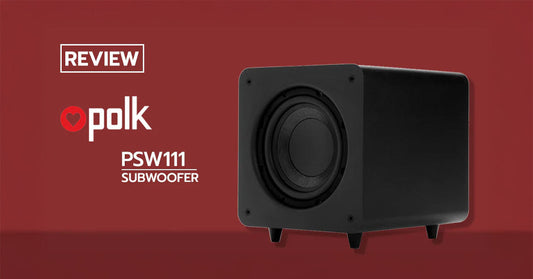 รีวิว POLK PSW111 ลำโพง Active Subwoofer ขนาดเล็กกะทัดรัด เบสตึ๊บ เร้าใจ ในราคาสบายกระเป๋า