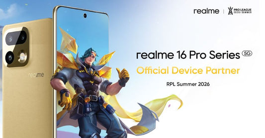 Realme ลุยสนามโปรลีกในฐานะ Official Device Partner! ปลดล็อกความเดือด RoV Pro League 2026 Summer รอบชิงฯ พร้อมสัมผัส realme 16 Pro Series 5G ตัวแรงของจริง