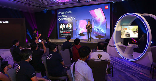 เปิดตัว Samsung Odyssey Ark จอโค้ง Mini-LED 4K ที่แรกในไทย