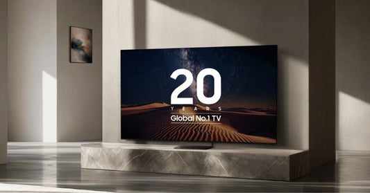 Samsung ครองแชมป์แบรนด์ทีวีอันดับ 1 ของโลก 20 ปีซ้อน ตอกย้ำผู้นำนวัตกรรมจอภาพพรีเมียม คว้าใจผู้ใช้ทั่วโลก