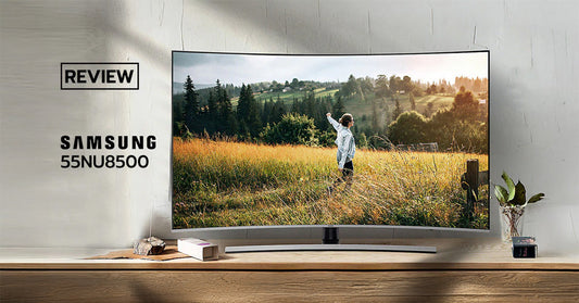 รีวิว Samsung 55NU8500 Premium HDR UHD TV จอโค้ง 120 Hz ตัวท็อป พร้อม FreeSync !!?