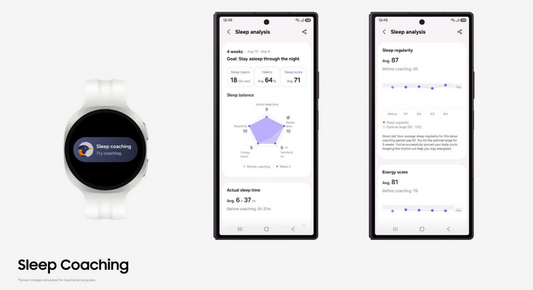 Samsung อัปเกรดฟีเจอร์โค้ชการนอนหลับ ให้เริ่มใช้งานง่ายขึ้น พร้อมคำแนะนำรายสัปดาห์เฉพาะบุคคล