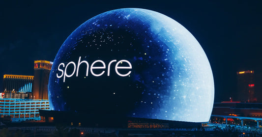 The MSG Sphere ตึก LED จอโค้งที่ใหญ่ที่สุดในโลก