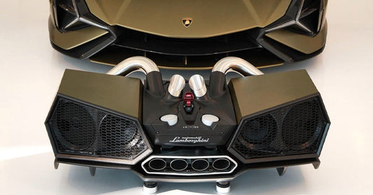 สุดจัด ! ลำโพงสุดพรีเมี่ยมที่ใช้วัสดุและท่อแบบเดียวกับรถ Lamborghini แท้ๆ เพียง 1.5 ล้านบาท !!!