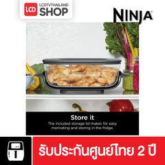 NINJA FN101TH Ninja Crispi 4-in-1 เครื่องทำอาหารอเนกประสงค์ รับประกันศูนย์ไทย