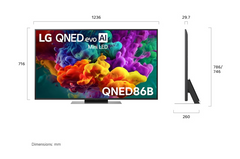 LG 55QNED86BSA ขนาด 55 นิ้ว 4K QNED QNED86BSA รับประกันศูนย์ไทย