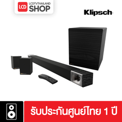 KLIPSCH CINEMA 600 5.1 SOUND BAR + ลำโพง SURROUND 3 รับประกันศูนย์ไทย ดำ
