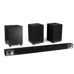 KLIPSCH CINEMA 600 5.1 SOUND BAR + ลำโพง SURROUND 3 รับประกันศูนย์ไทย ดำ