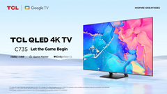 TCL 65C735 ขนาด 65 นิ้ว 4K QLED C735 รับประกันศูนย์ไทย