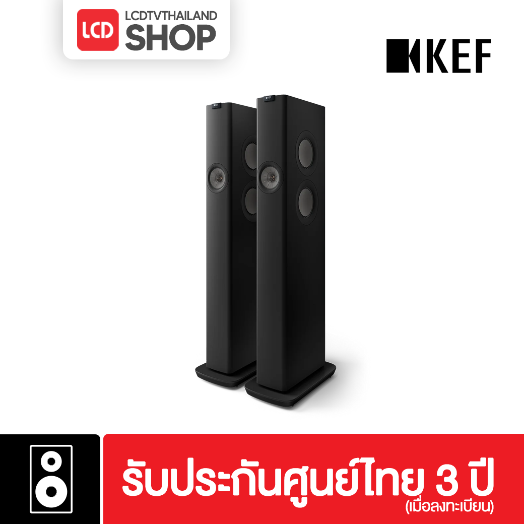 KEF LS60 Wireless Speaker ลำโพง Active ไร้สาย กำลังขับ 1400W ( เซ็ท 1 คู่ ) รับประกันศูนย์ไทย Vgadz [แถมฟรีสาย LCD HDMI Jericho 2ม.]
