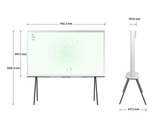Samsung The Serif 43LS01D ขนาด 43 นิ้ว รับประกันศูนย์ไทย QA43LS01DAK